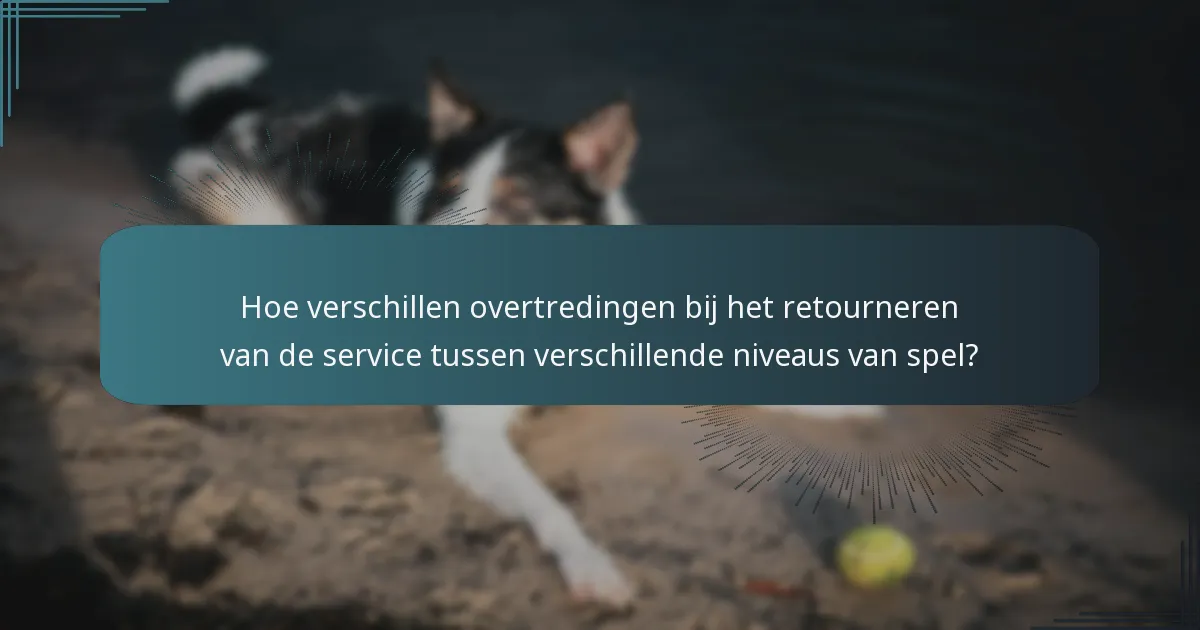 Wat zijn fouten bij het onderbreken van rallies in tennis?