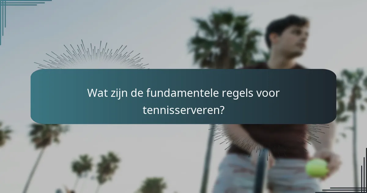 Wanneer moet ik verschillende servevariaties gebruiken?