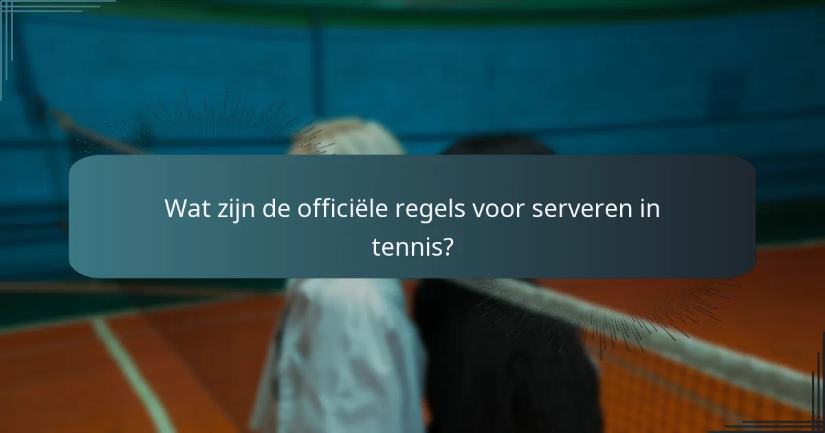 Hoe kan spin worden toegepast op een tennisserve?