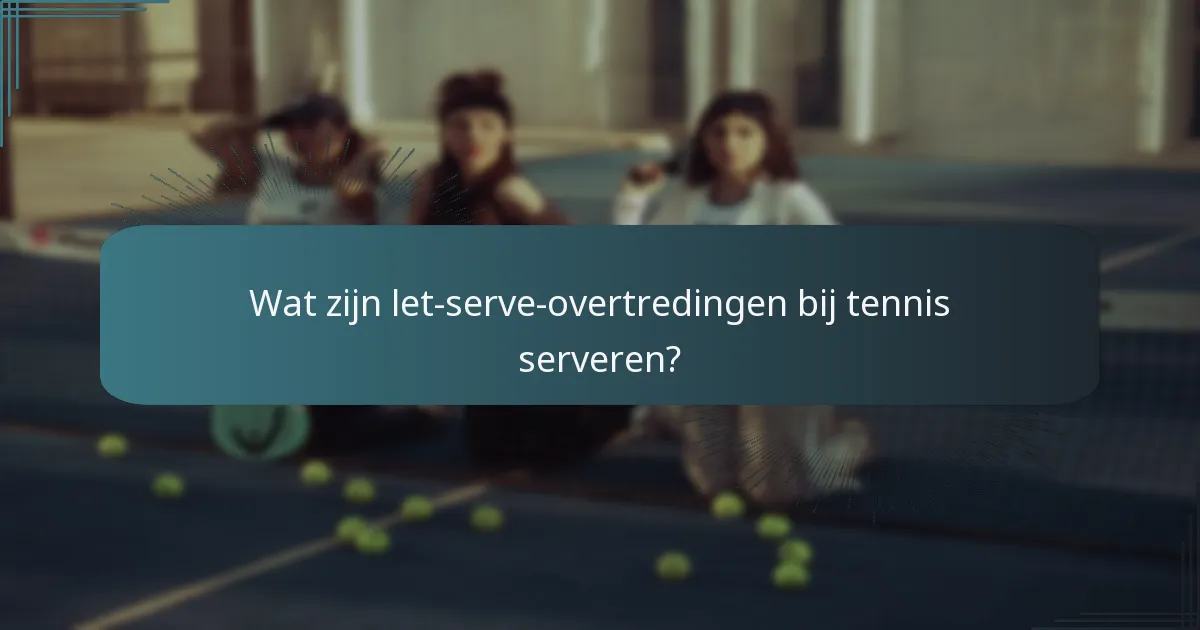 Wat zijn de procedurele stappen om serveren overtredingen aan te pakken?